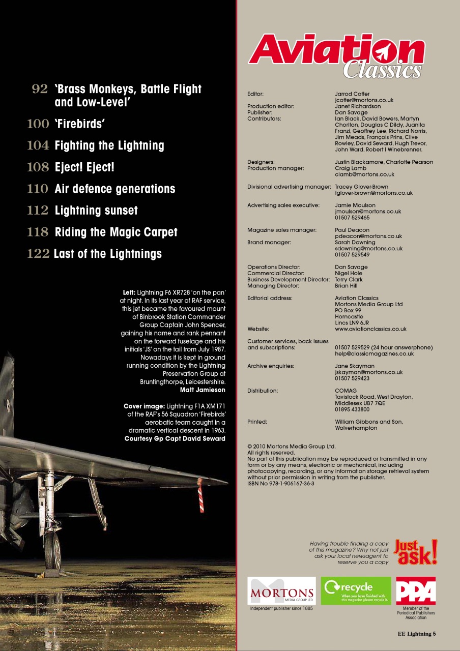 Aviation Classics Preview Pages