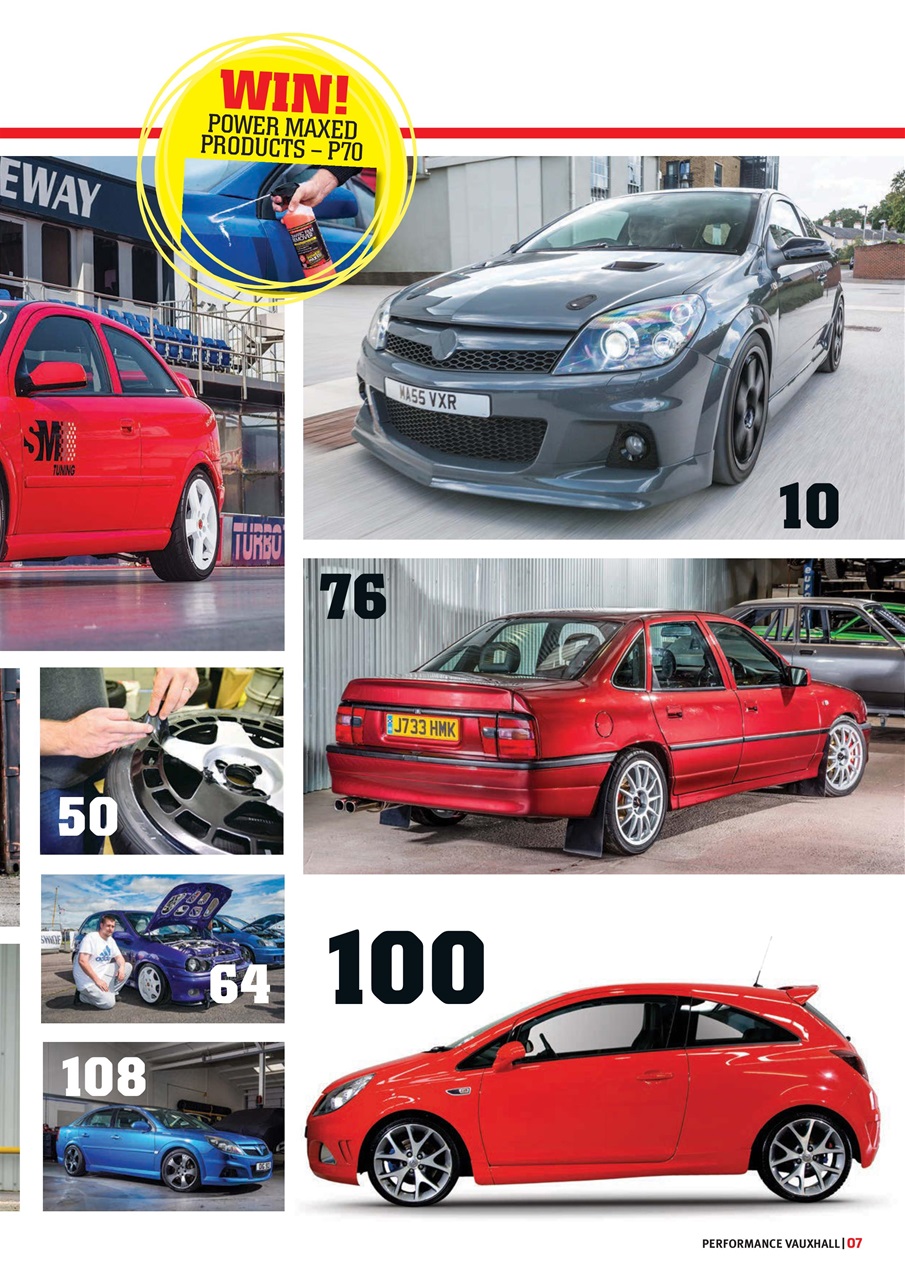 Performance Vauxhall Preview Pages