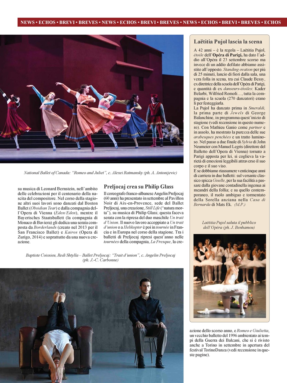BALLET2000 Edizione Italia Preview Pages