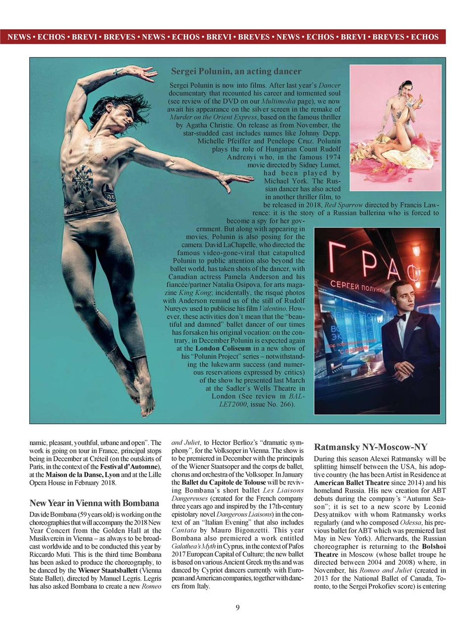BALLET2000 English Edition Preview Pages
