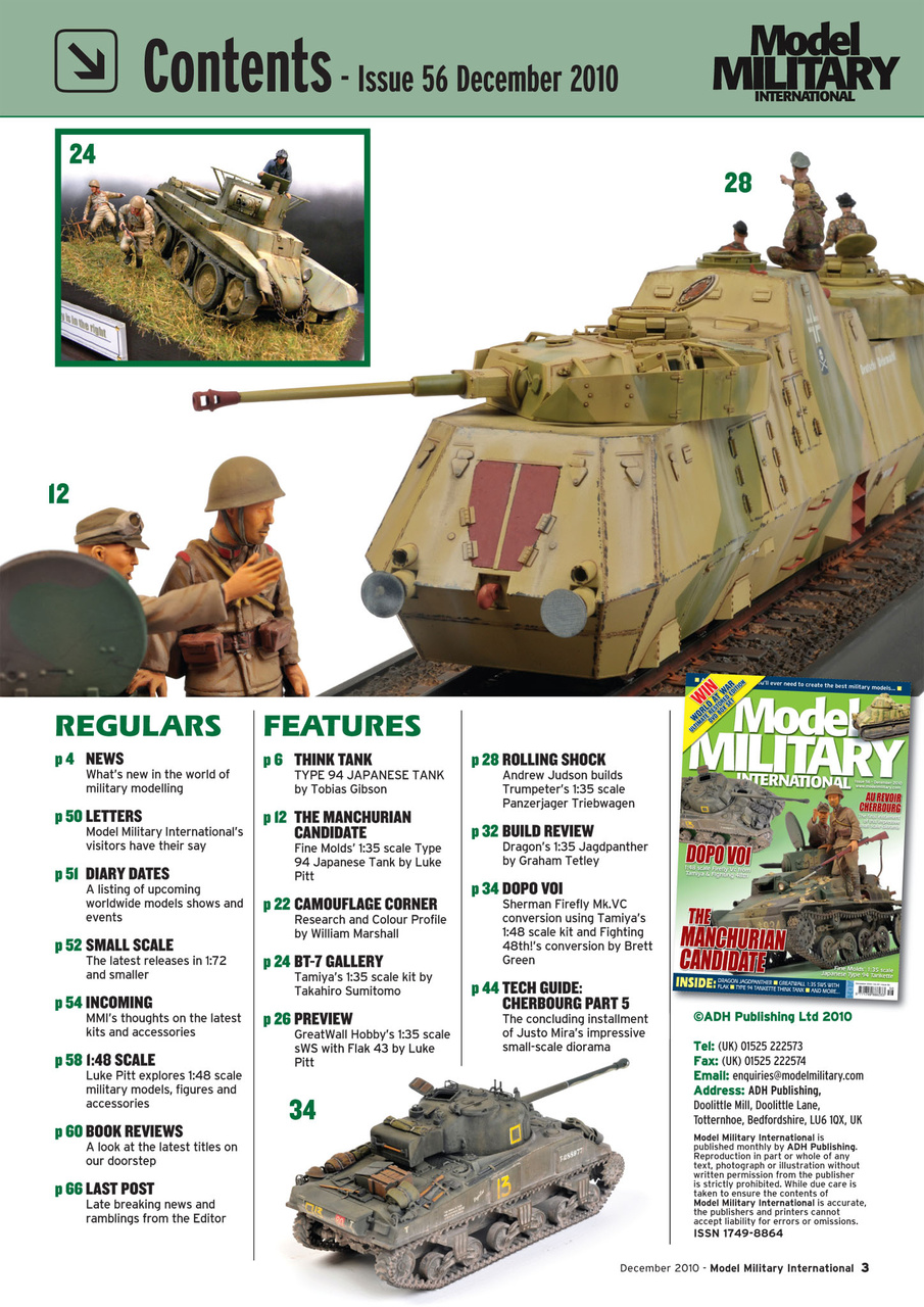 Model Military International Preview Pages