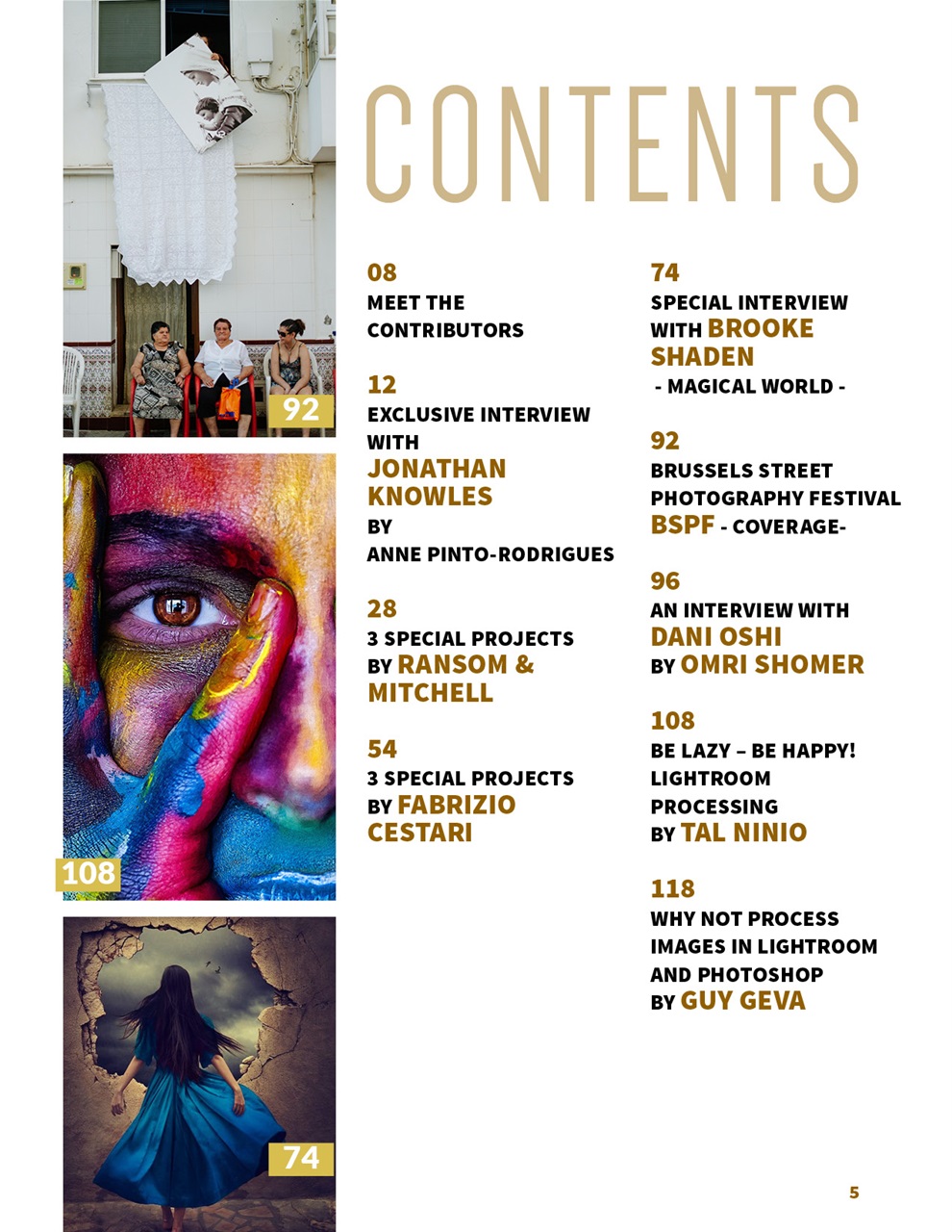 Lens Magazine Preview Pages