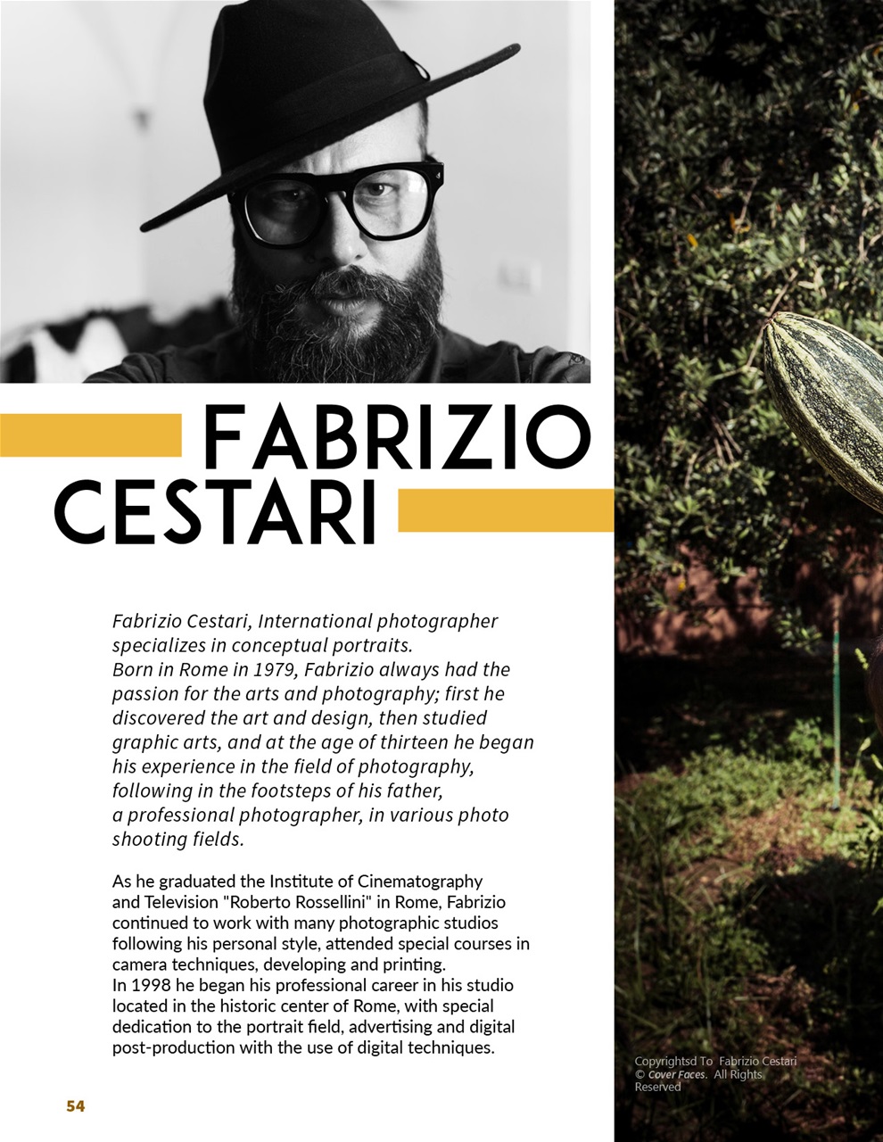 Lens Magazine Preview Pages