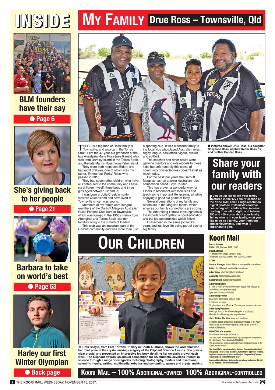 Koori Mail Preview Pages