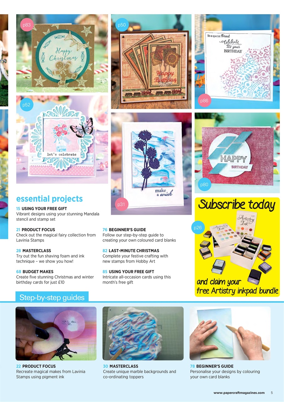 Papercraft Essentials Preview Pages