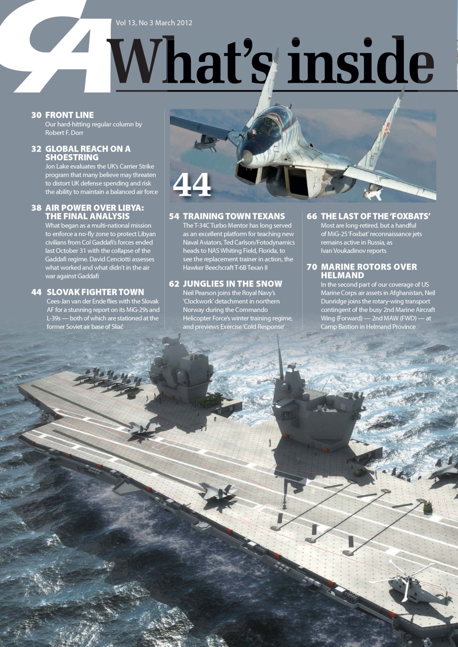 Combat Aircraft Journal Preview Pages