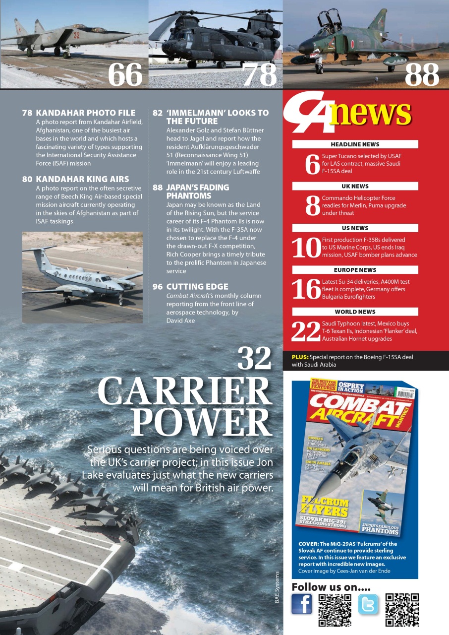 Combat Aircraft Journal Preview Pages