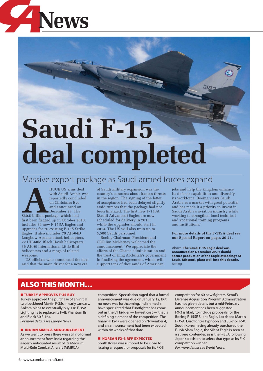 Combat Aircraft Journal Preview Pages