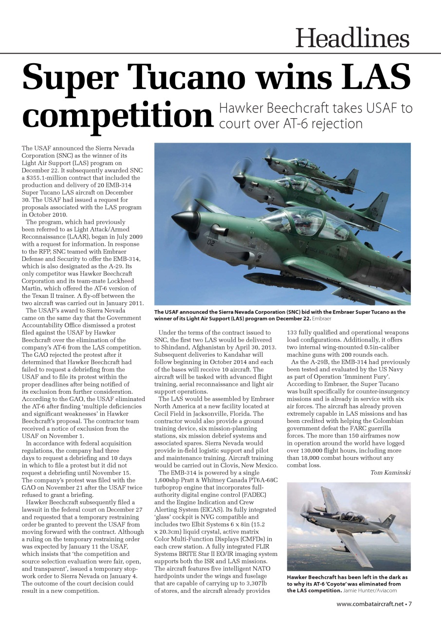 Combat Aircraft Journal Preview Pages