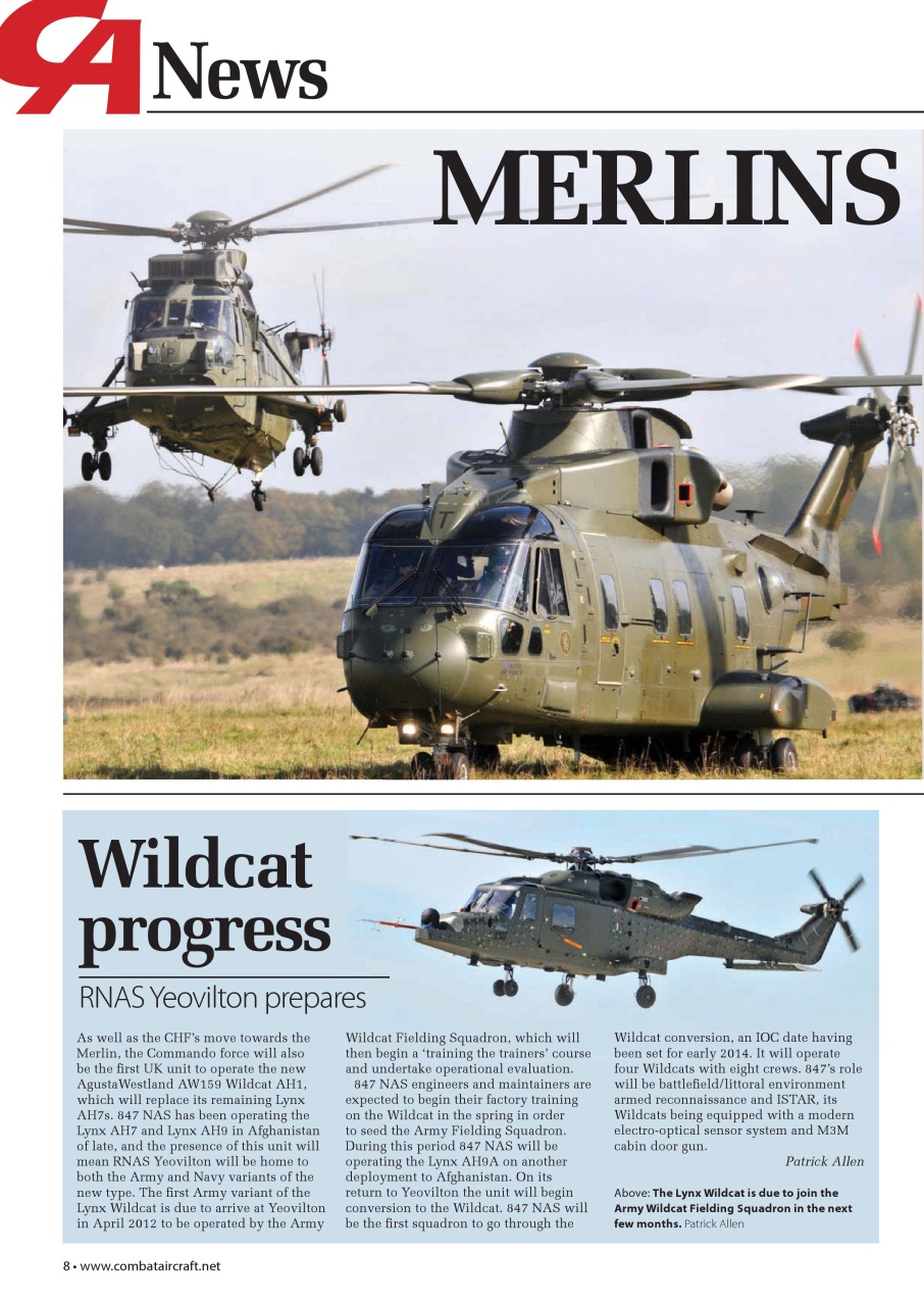 Combat Aircraft Journal Preview Pages