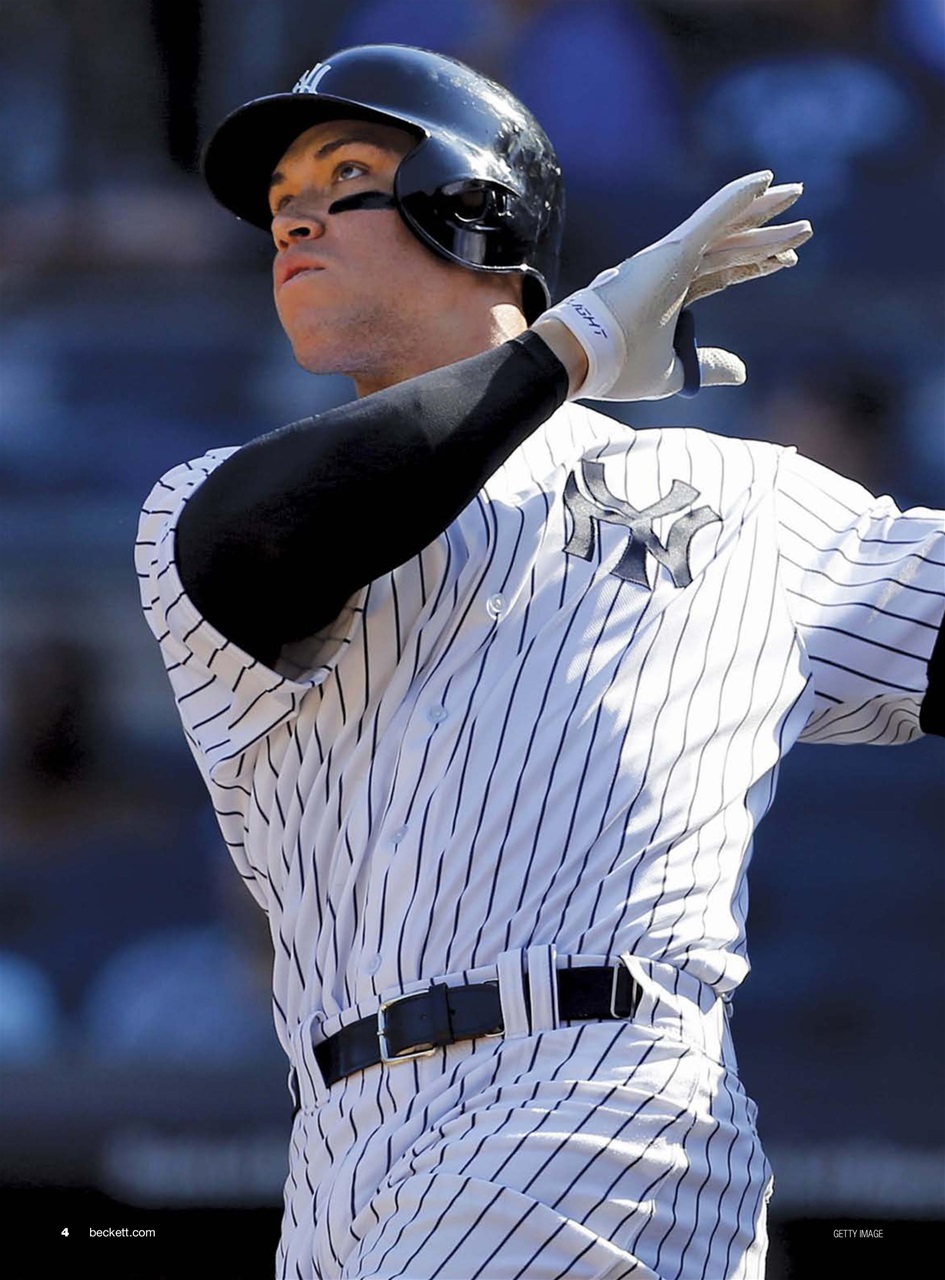 Beckett Baseball Magazine Preview Pages