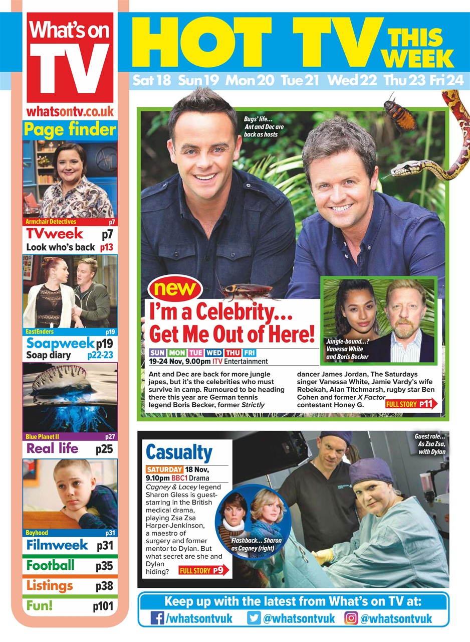 What's on TV Preview Pages