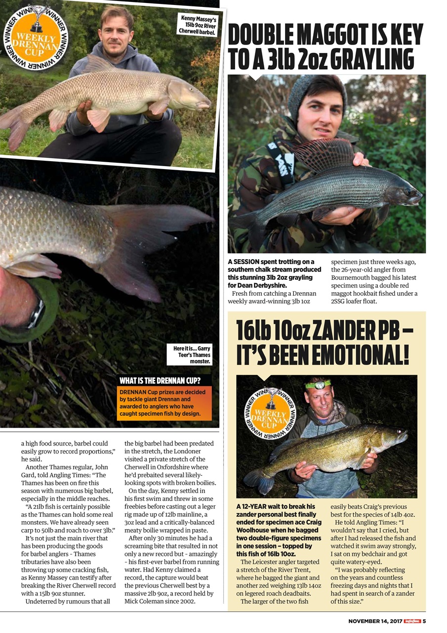 Angling Times Preview Pages