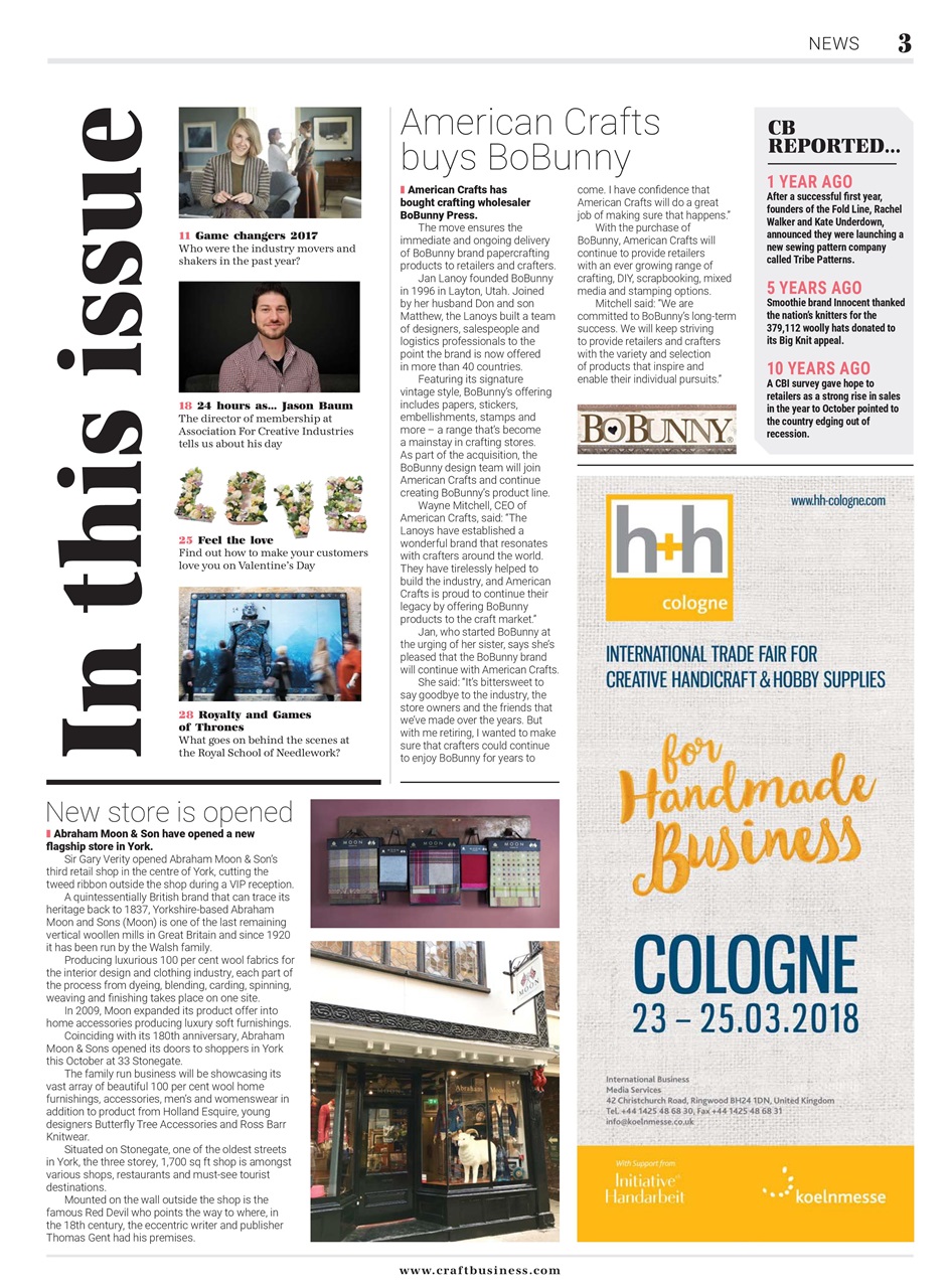 Craft Business Preview Pages