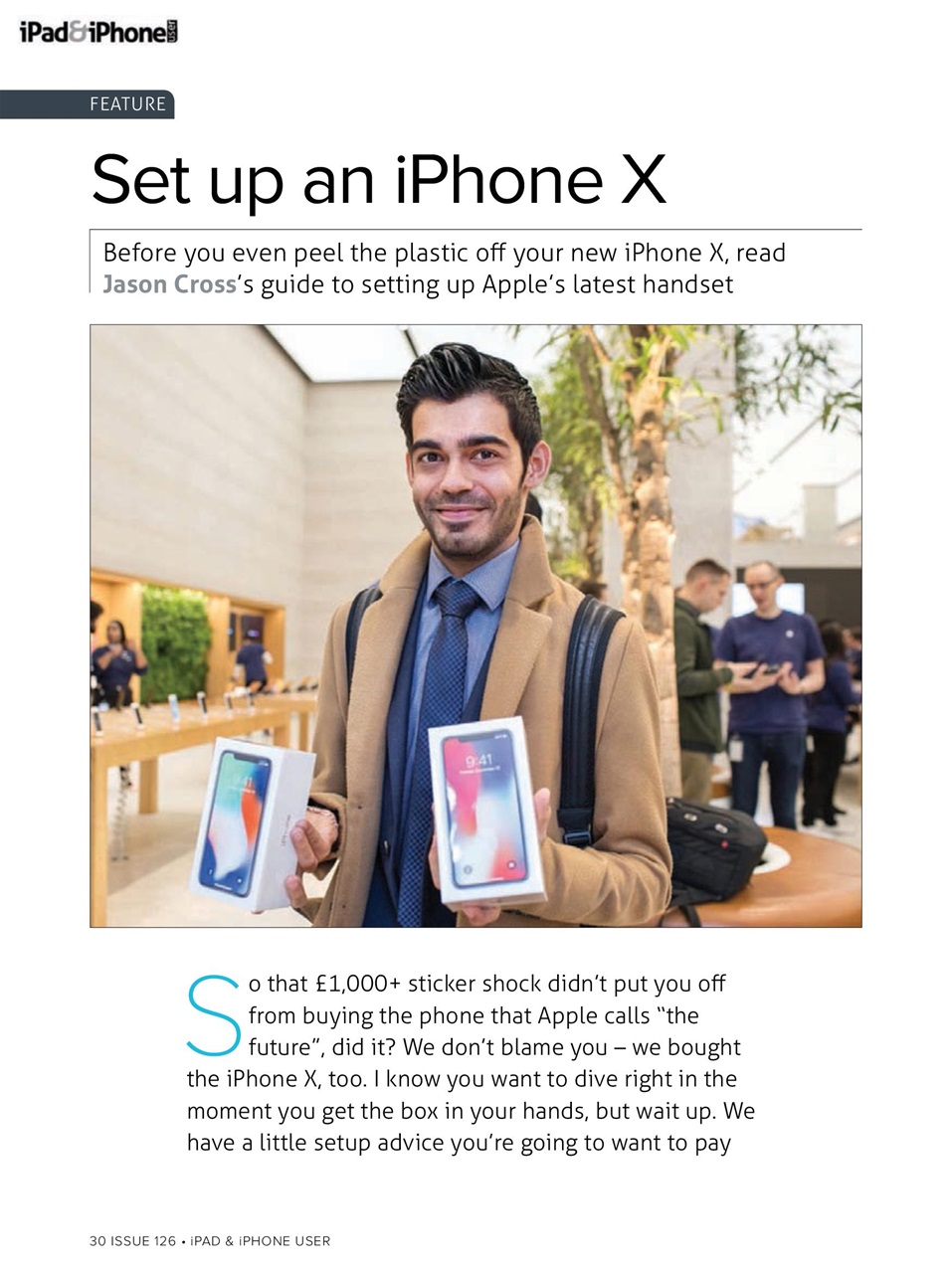 iPad and iPhone User Preview Pages