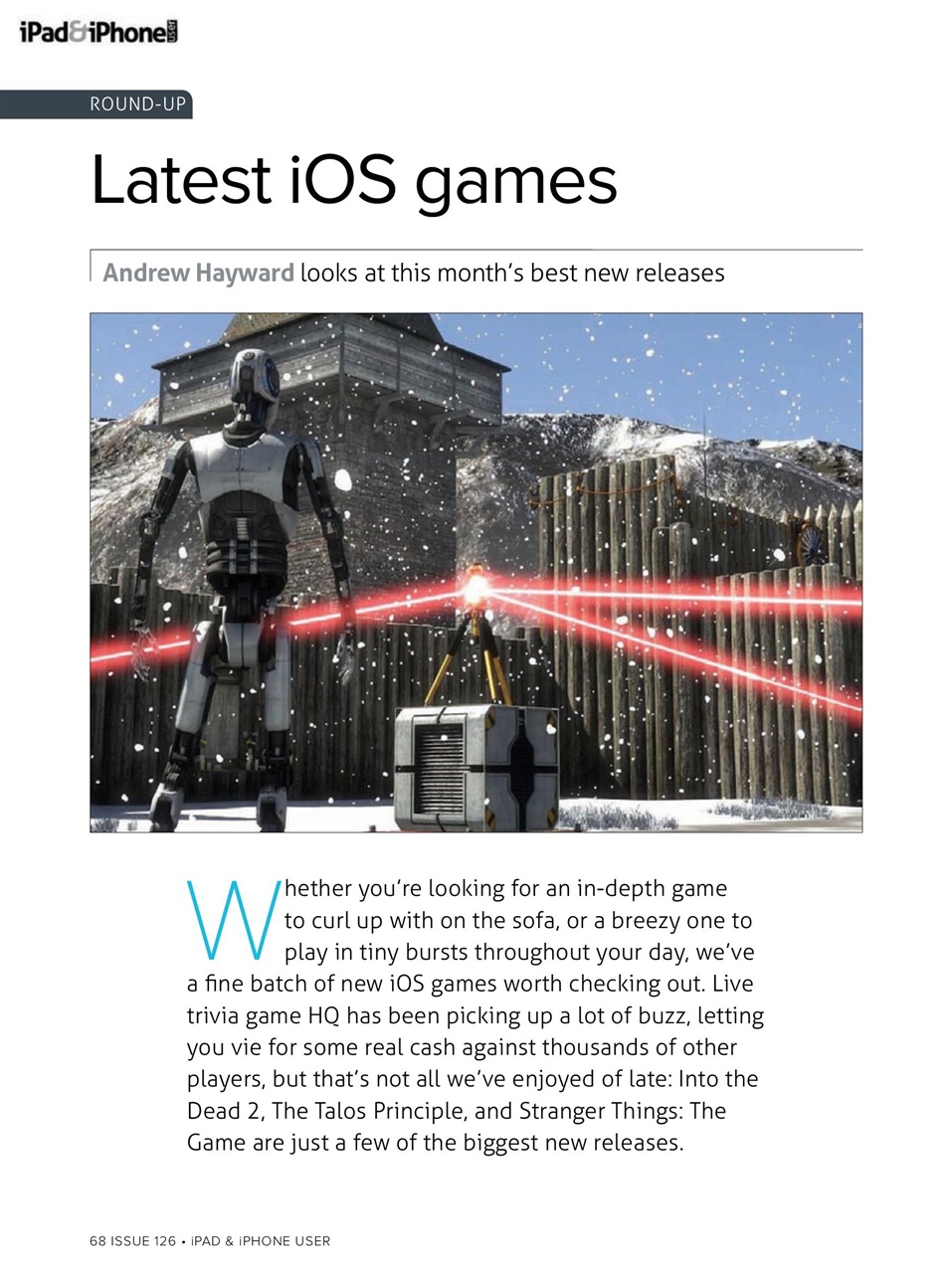 iPad and iPhone User Preview Pages