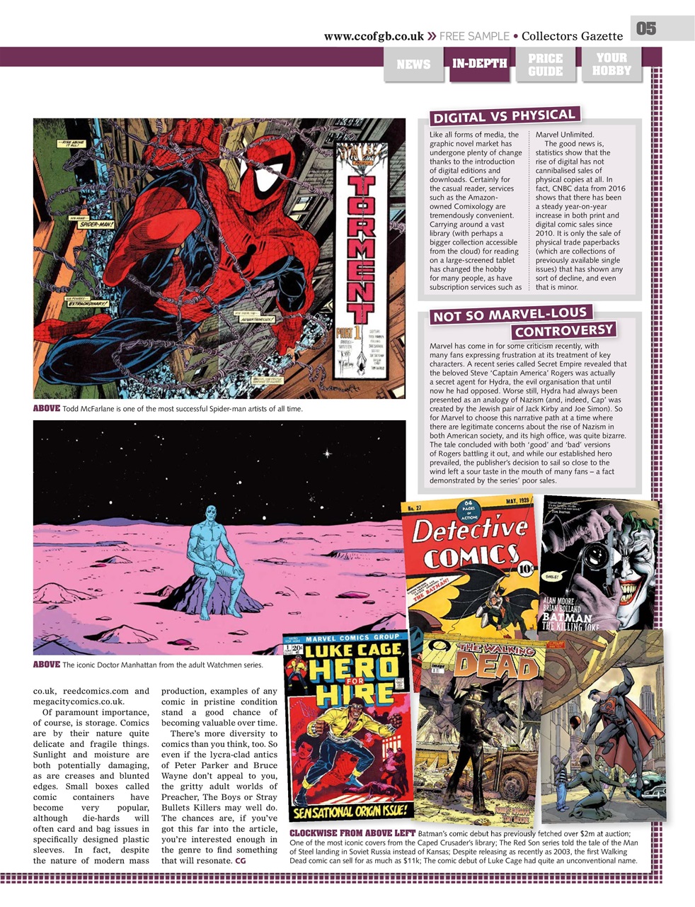 Collectors Gazette Preview Pages