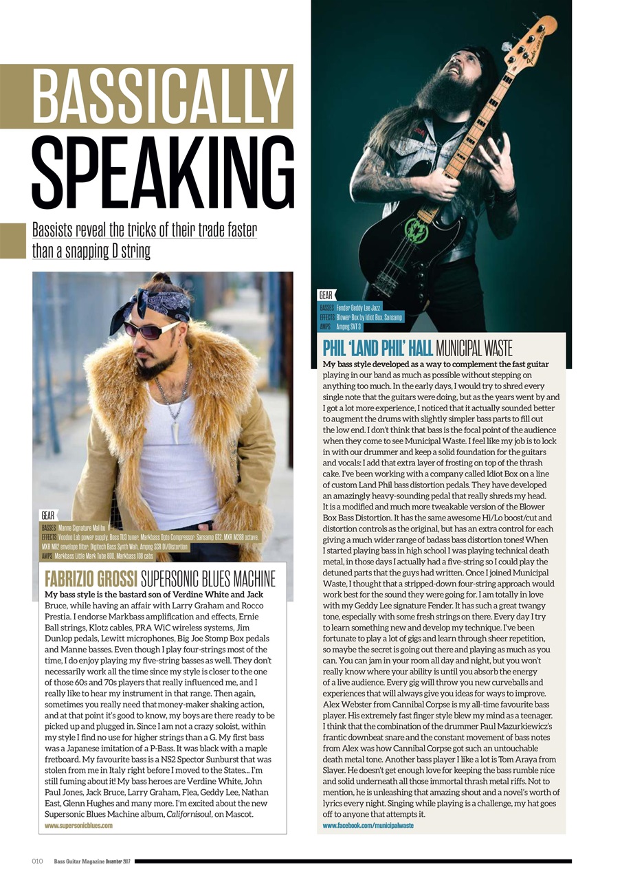 Bass Player UK Preview Pages