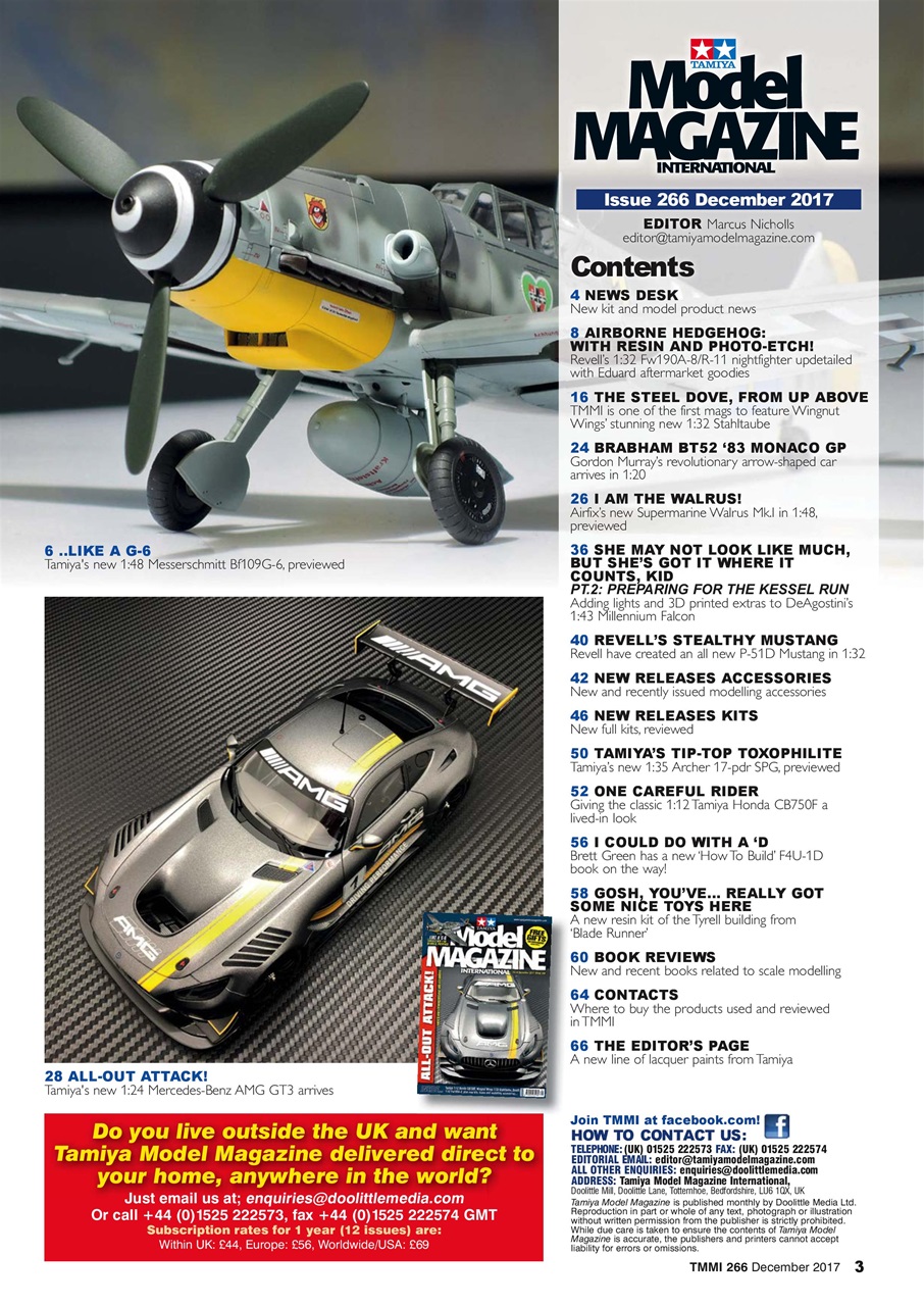 Tamiya Model Magazine Preview Pages