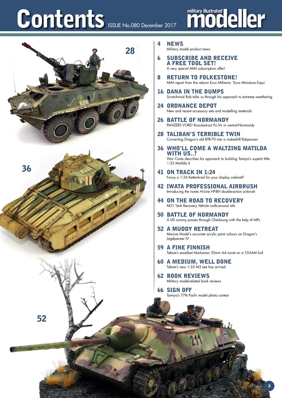 MIM: AFV Edition Preview Pages