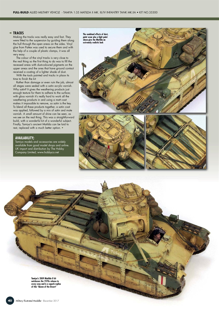 MIM: AFV Edition Preview Pages