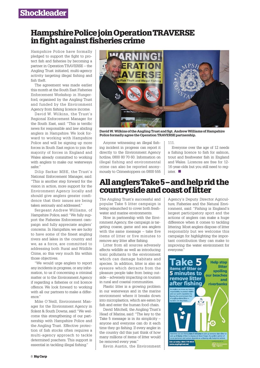 Big Carp Magazine Preview Pages