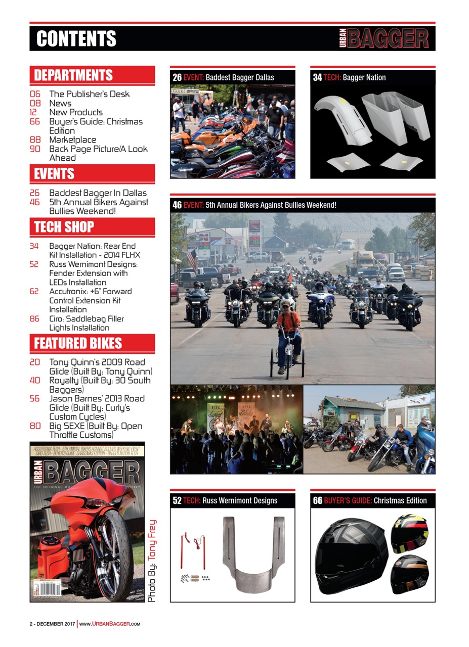 Urban Bagger Preview Pages
