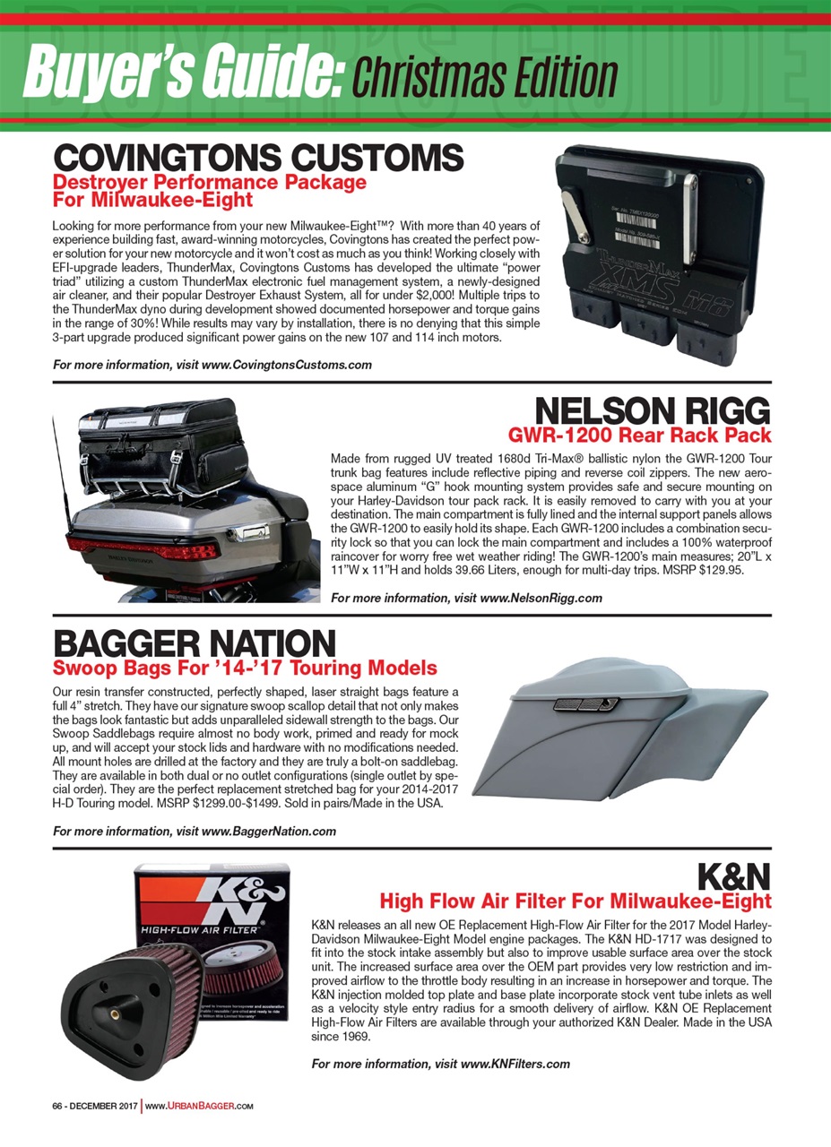 Urban Bagger Preview Pages