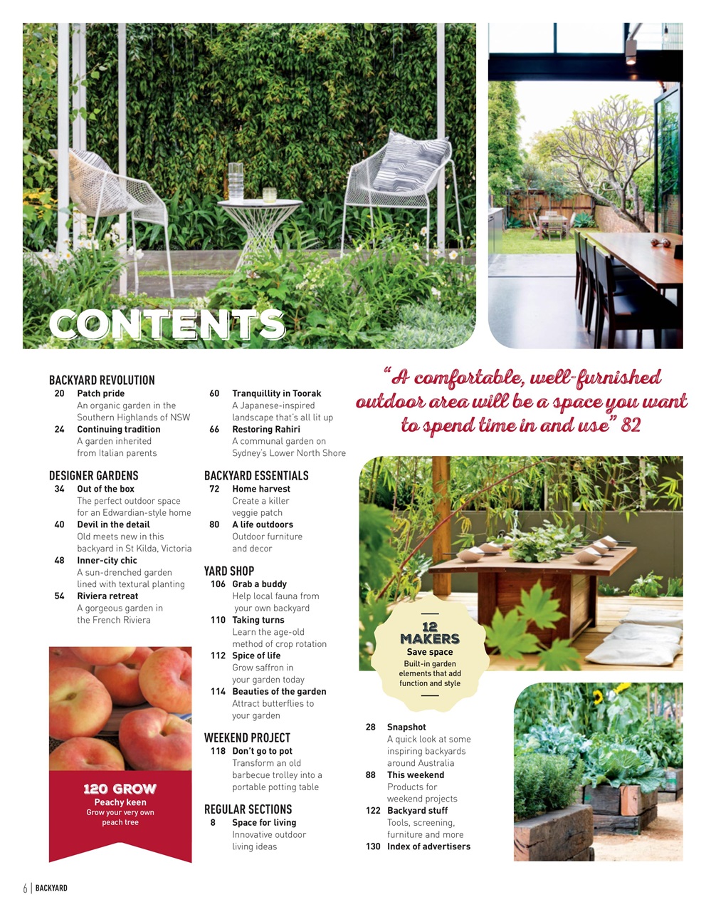 Backyard & Outdoor Living Preview Pages