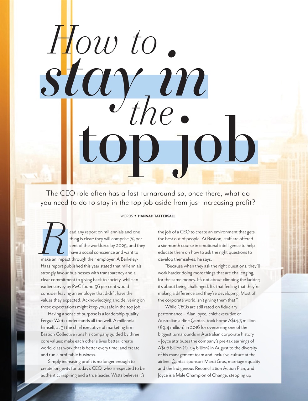 The CEO Magazine EMEA Preview Pages