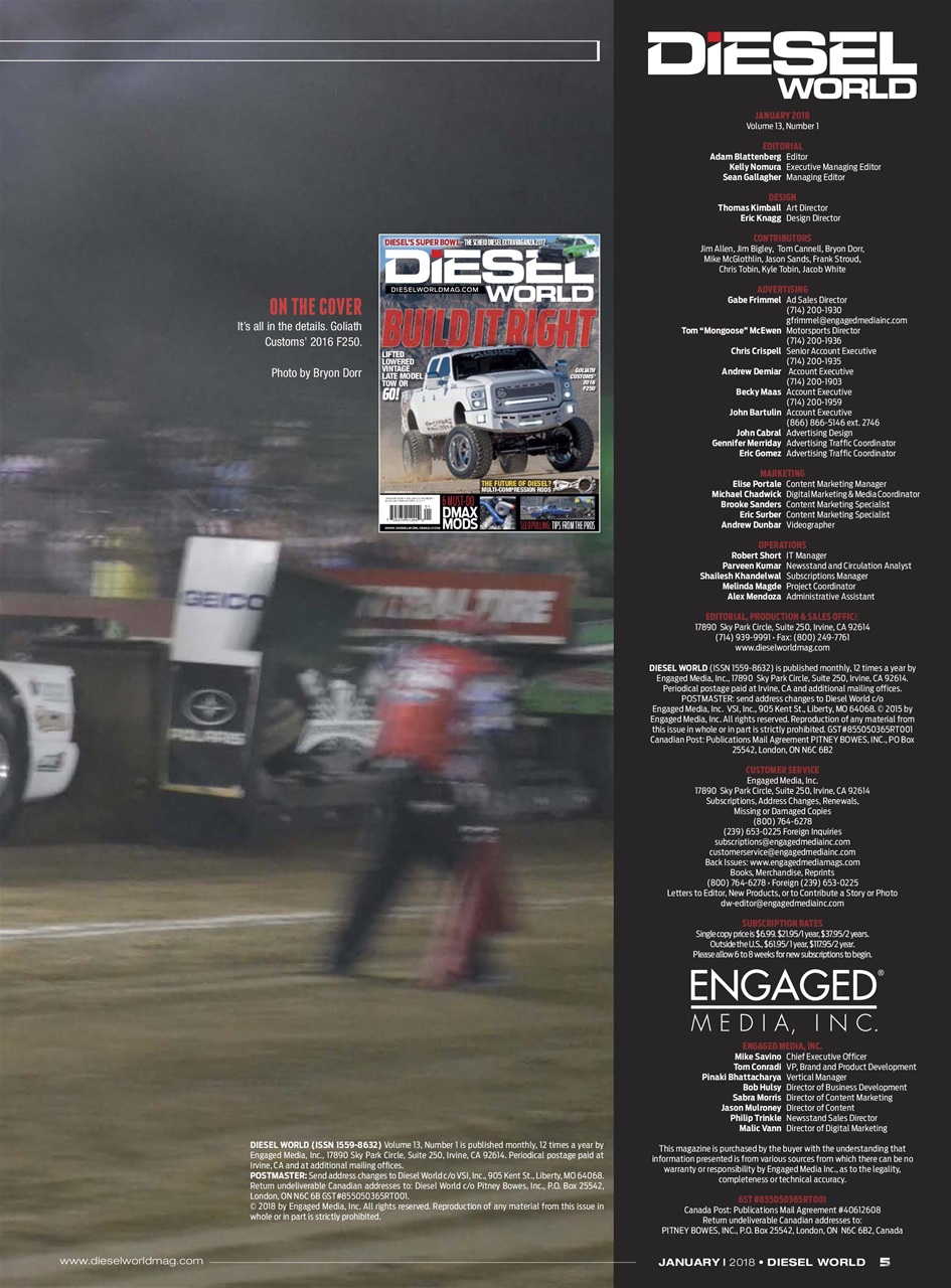 Diesel World Preview Pages