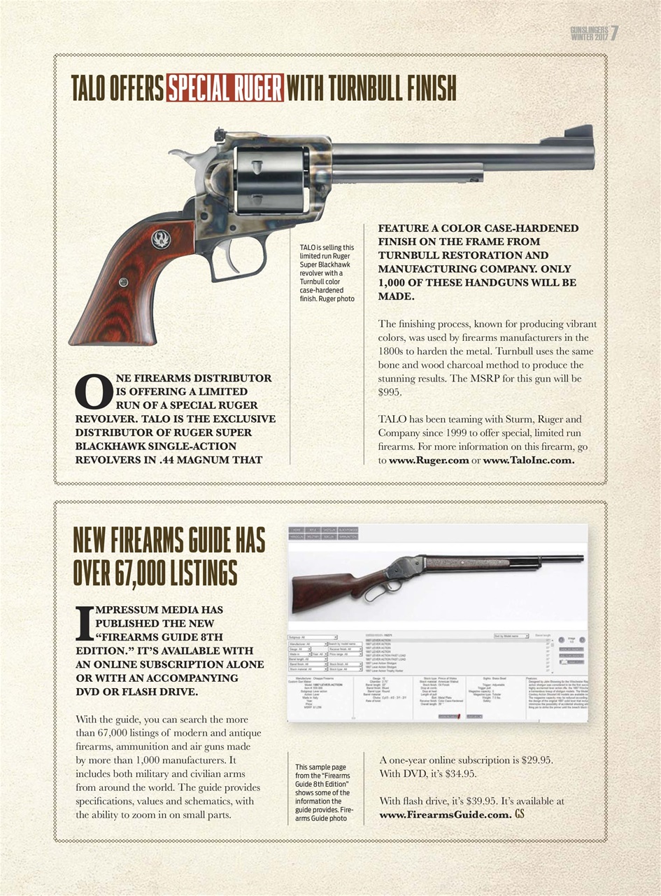 Gun World Preview Pages