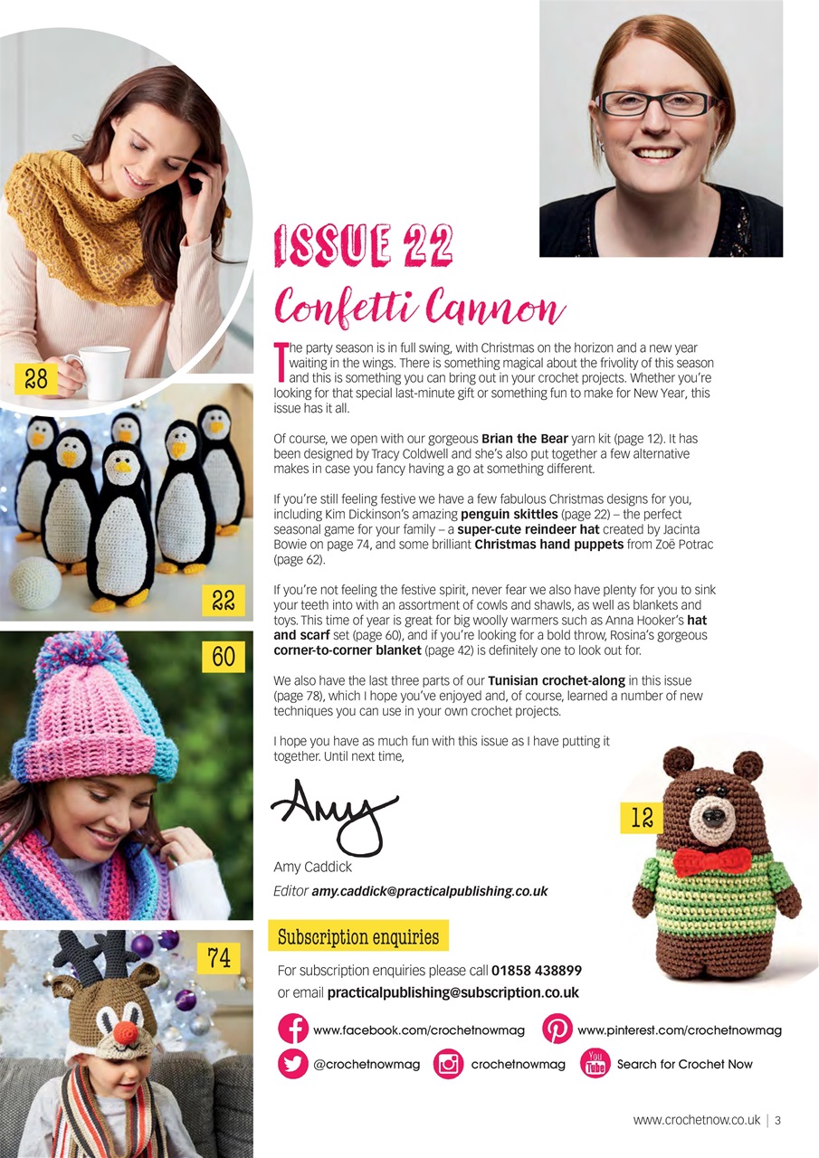 Crochet Now Magazine Preview Pages