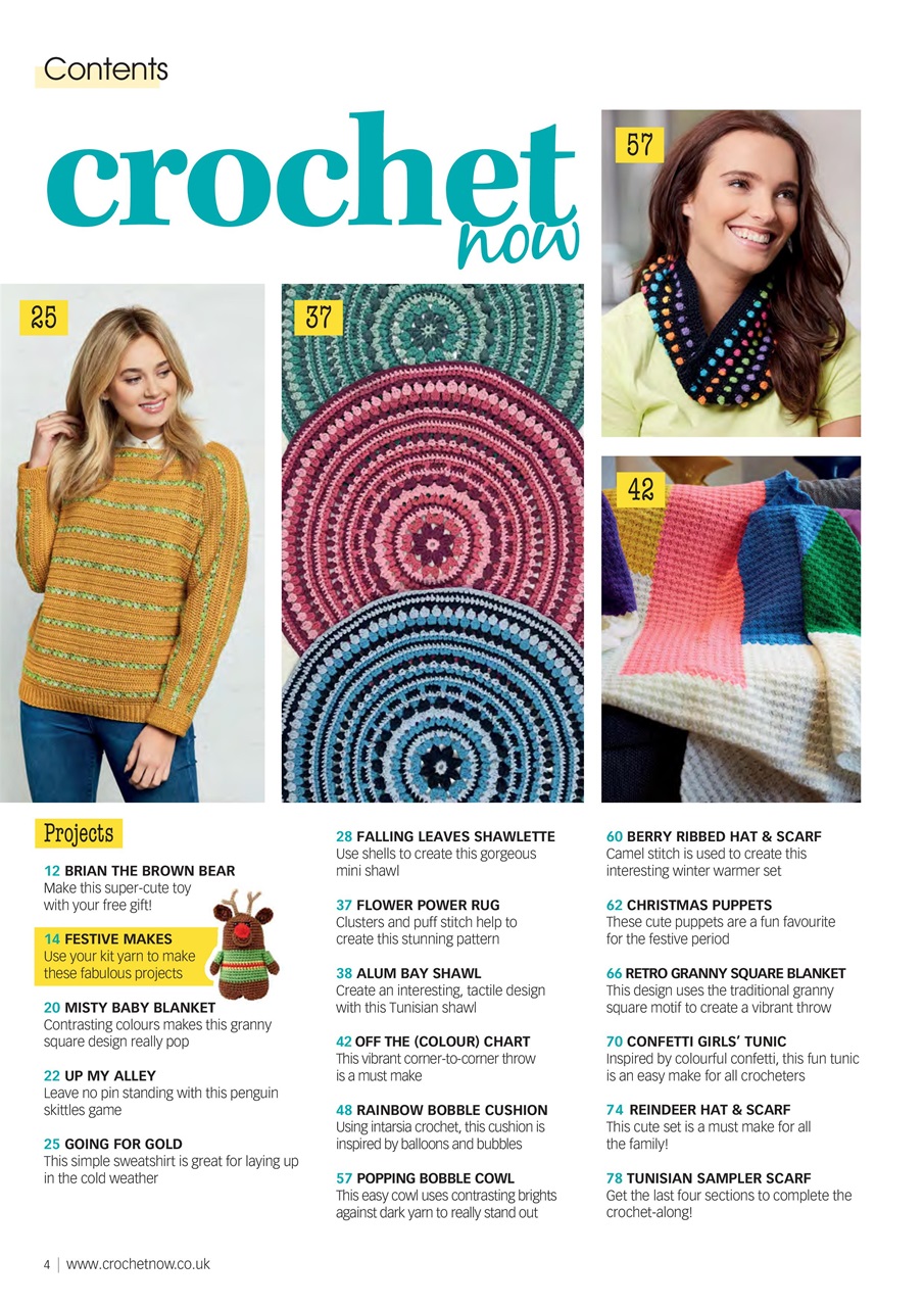 Crochet Now Magazine Preview Pages