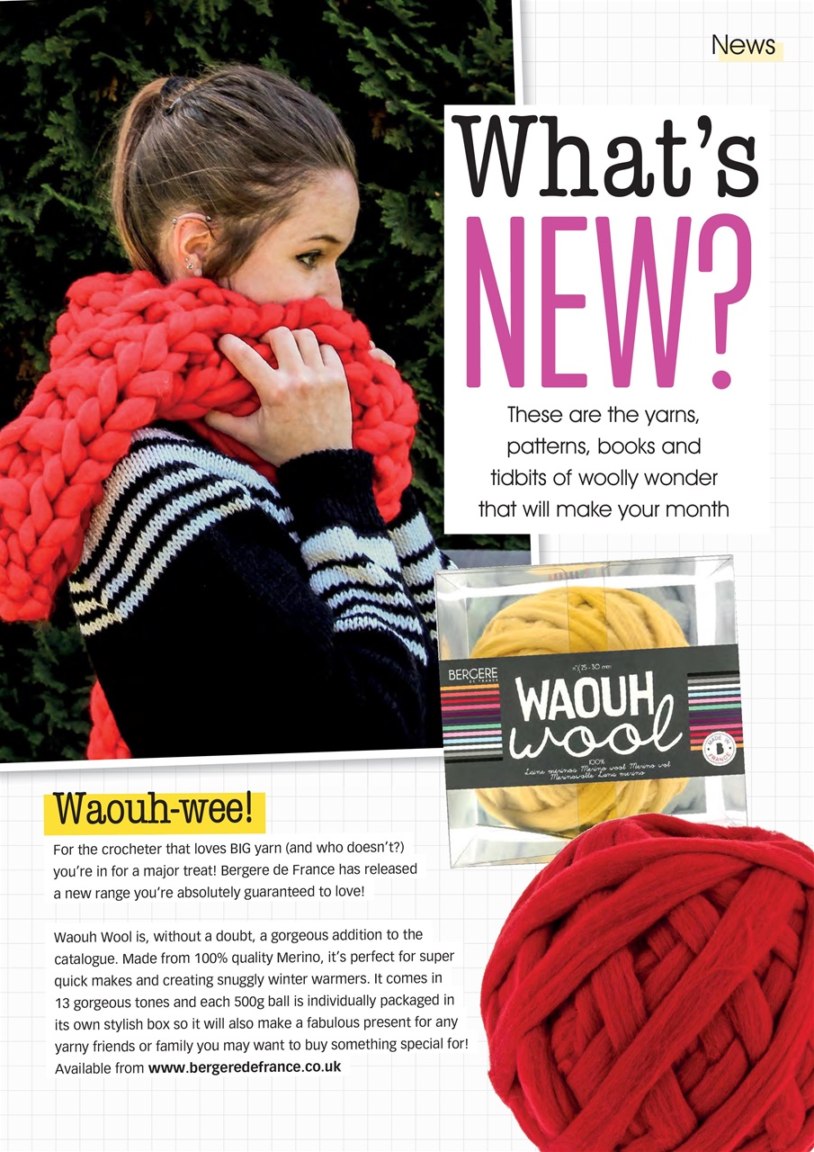 Crochet Now Magazine Preview Pages