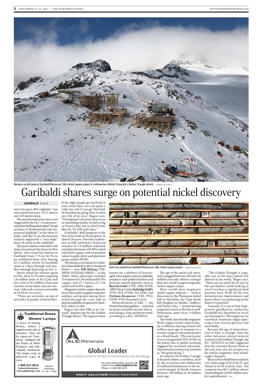 The Northern Miner Preview Pages