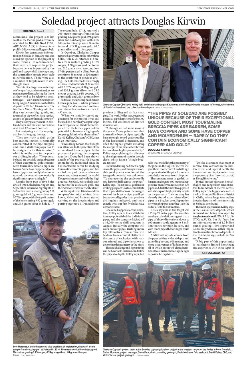 The Northern Miner Preview Pages