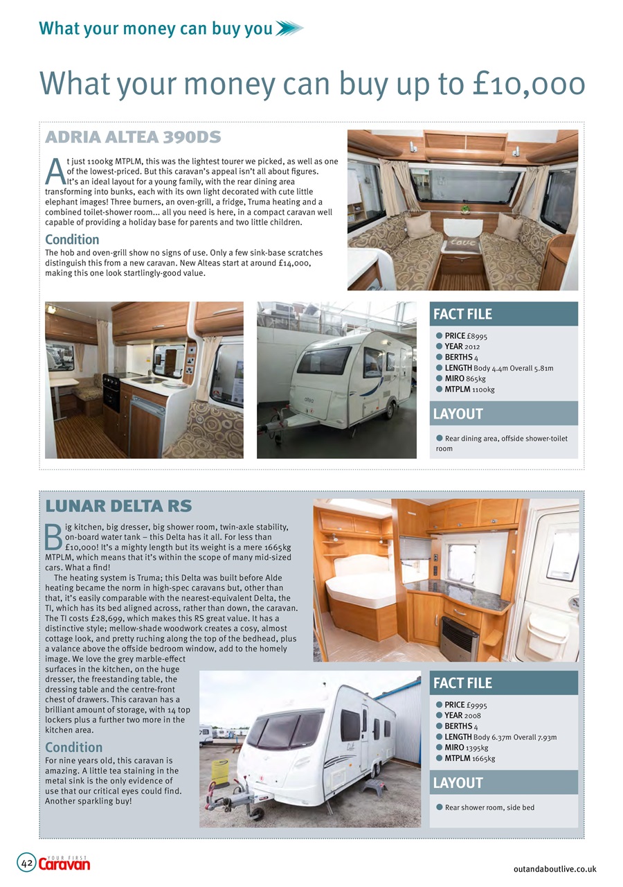Buying Your Perfect Caravan Preview Pages