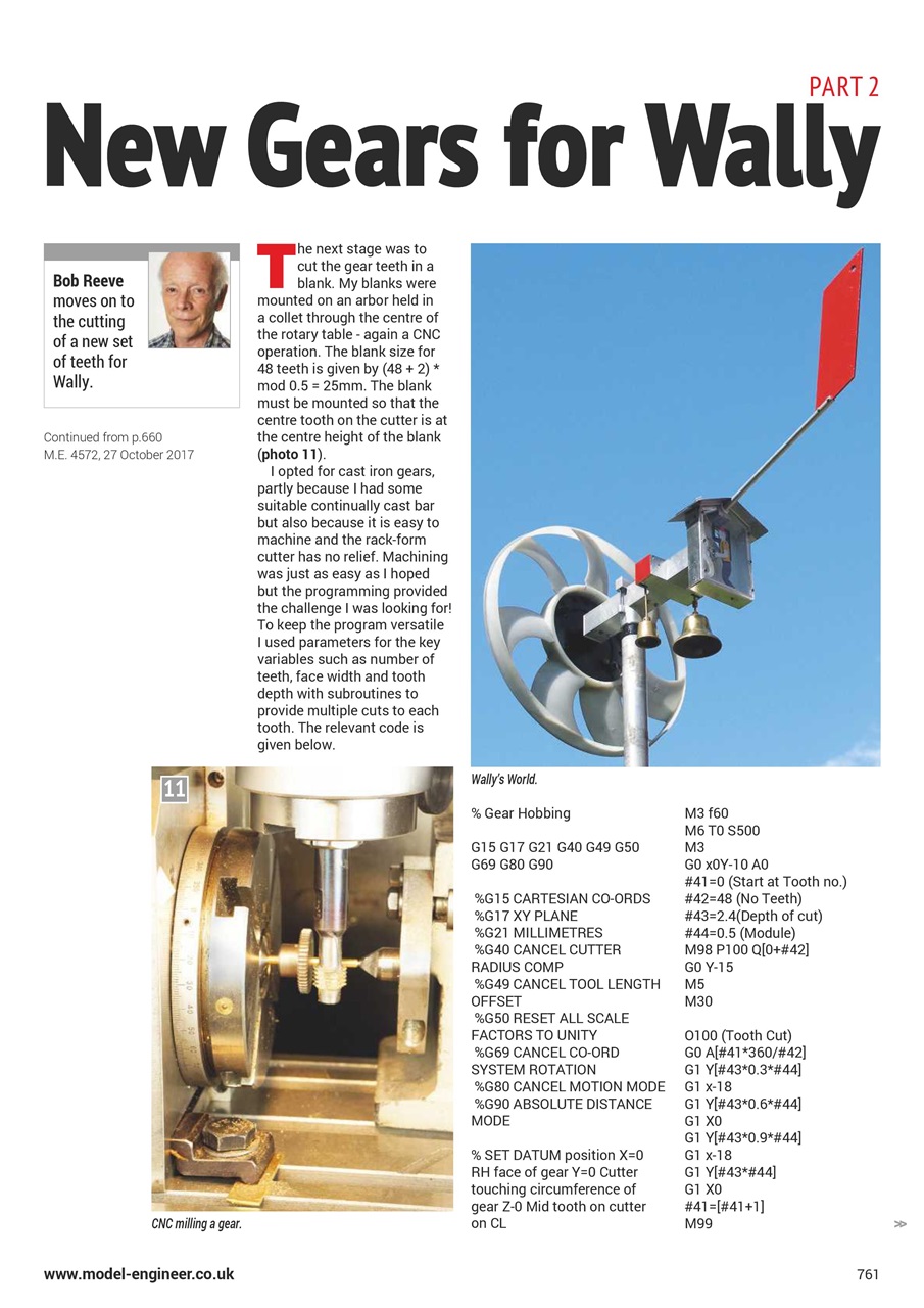 Model Engineer Preview Pages