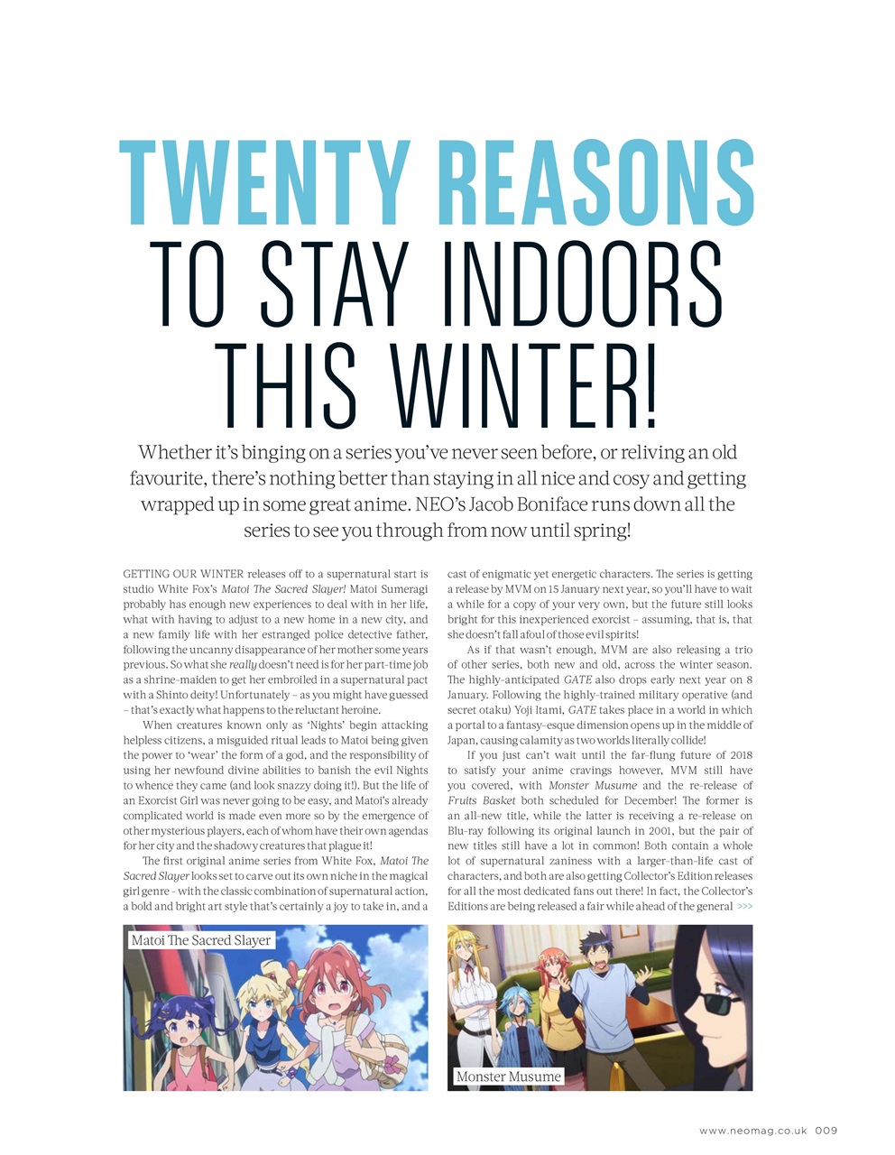 NEO Magazine Preview Pages