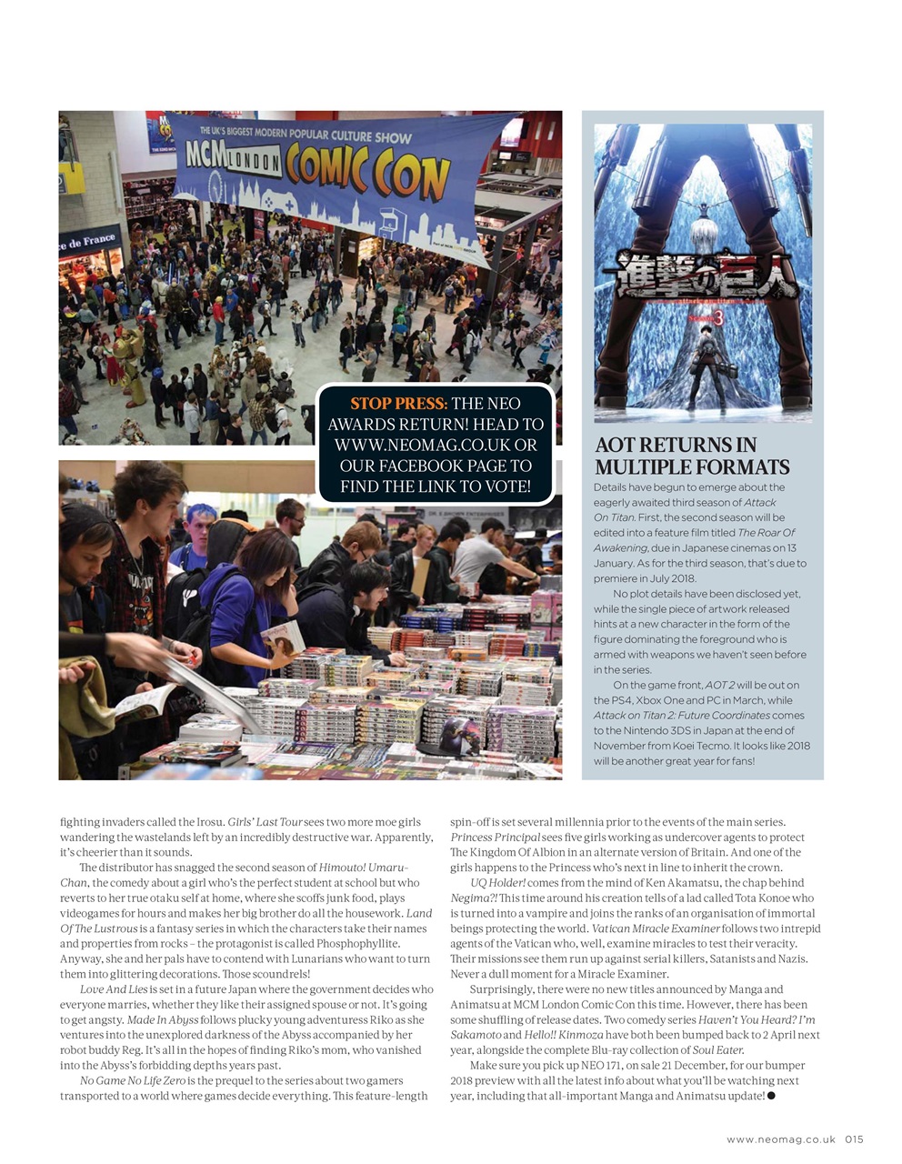 NEO Magazine Preview Pages