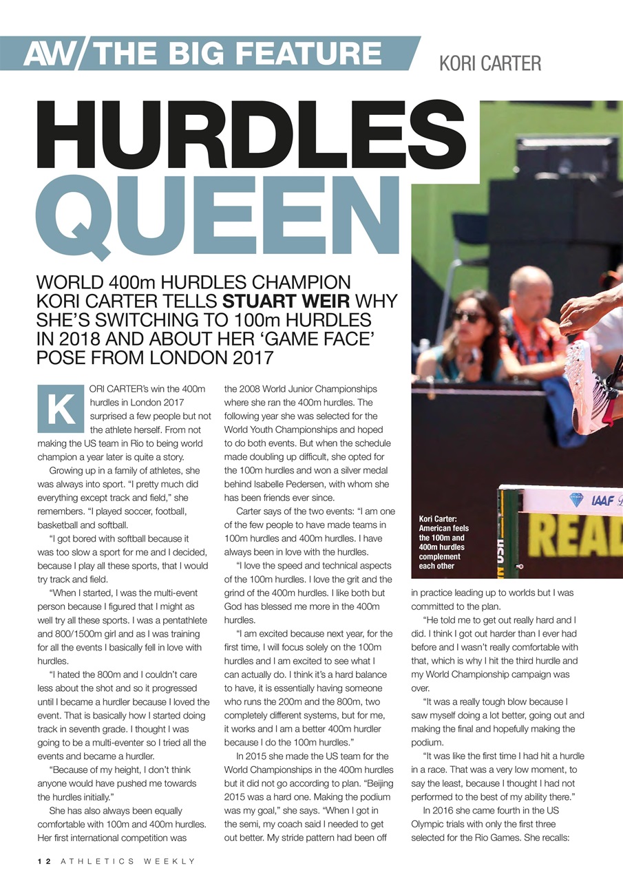 AW – Athletics Weekly Magazine Preview Pages