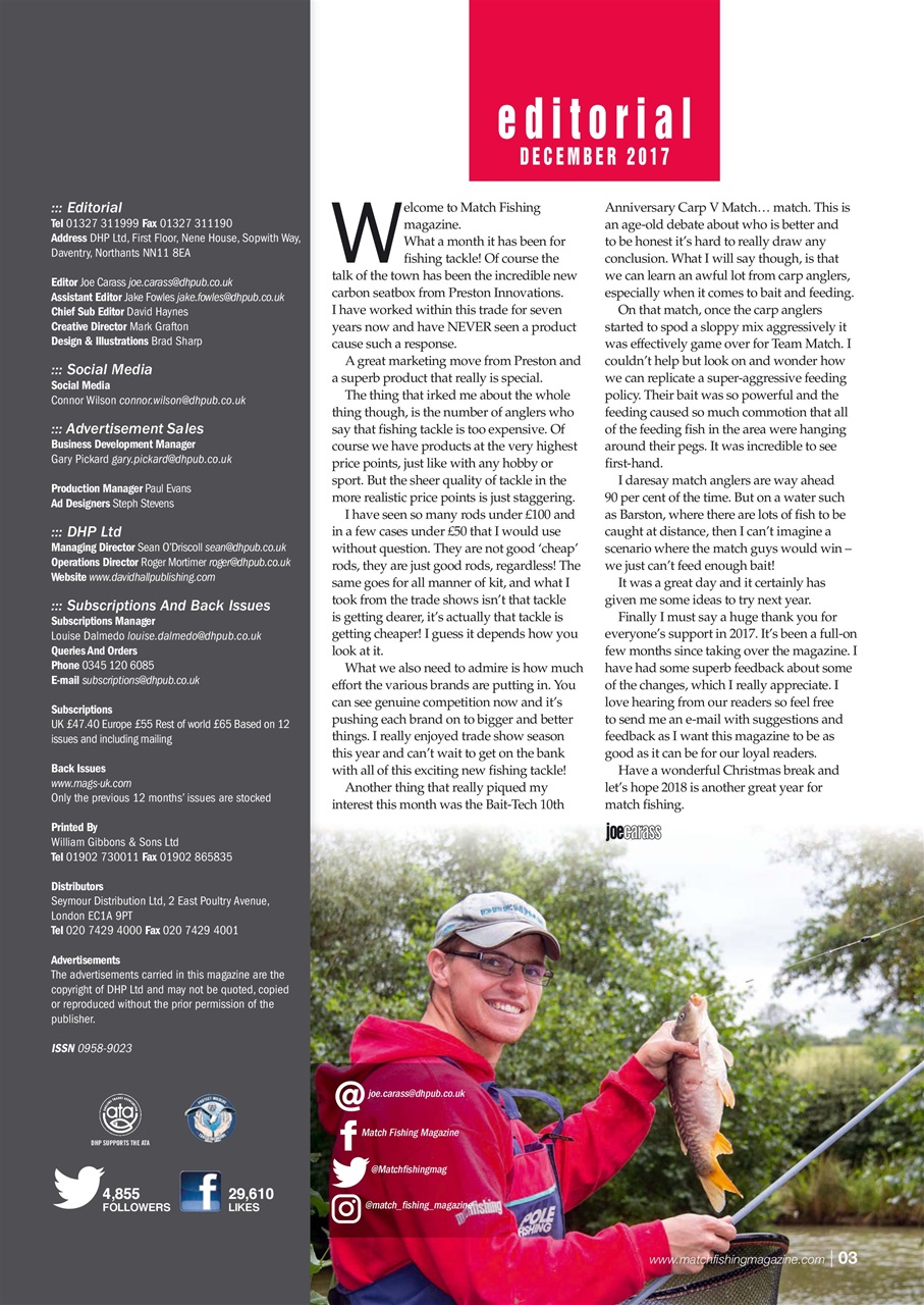 Match Fishing Preview Pages