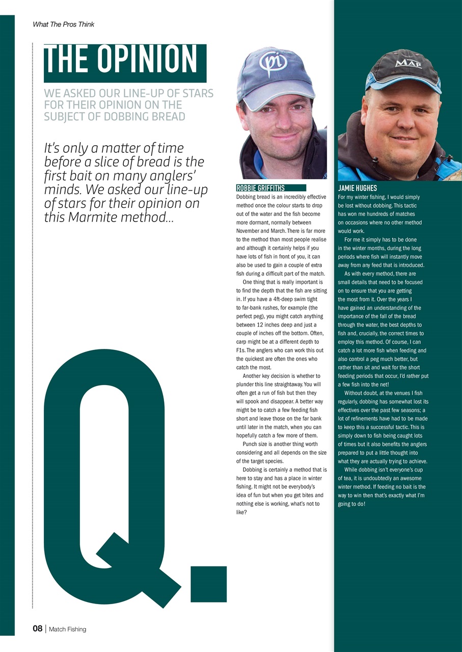 Match Fishing Preview Pages