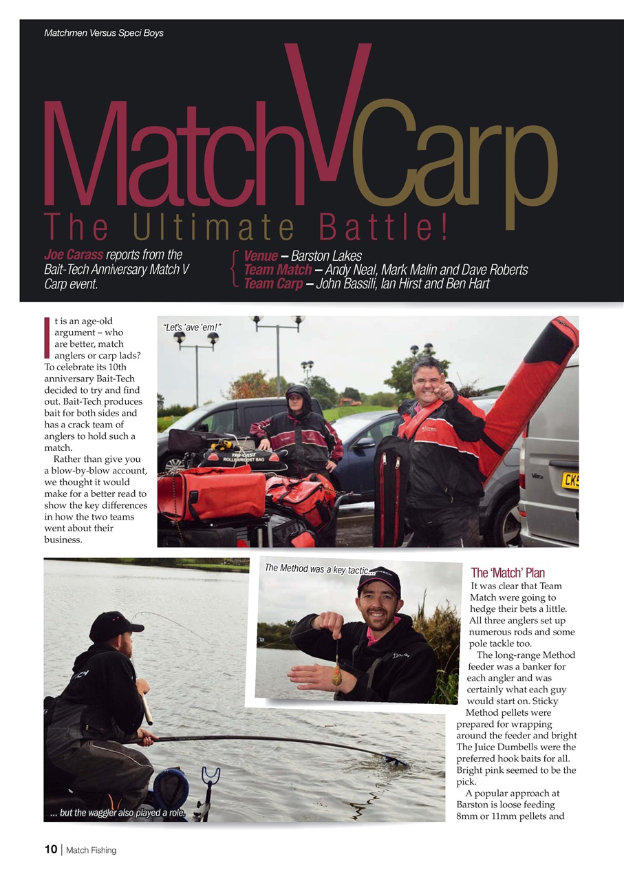 Match Fishing Preview Pages