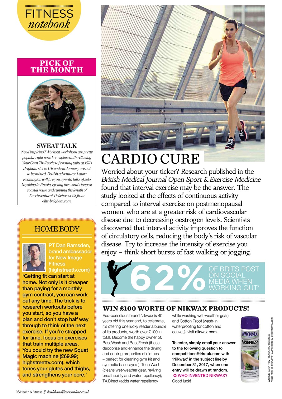 Women’s Fitness Preview Pages