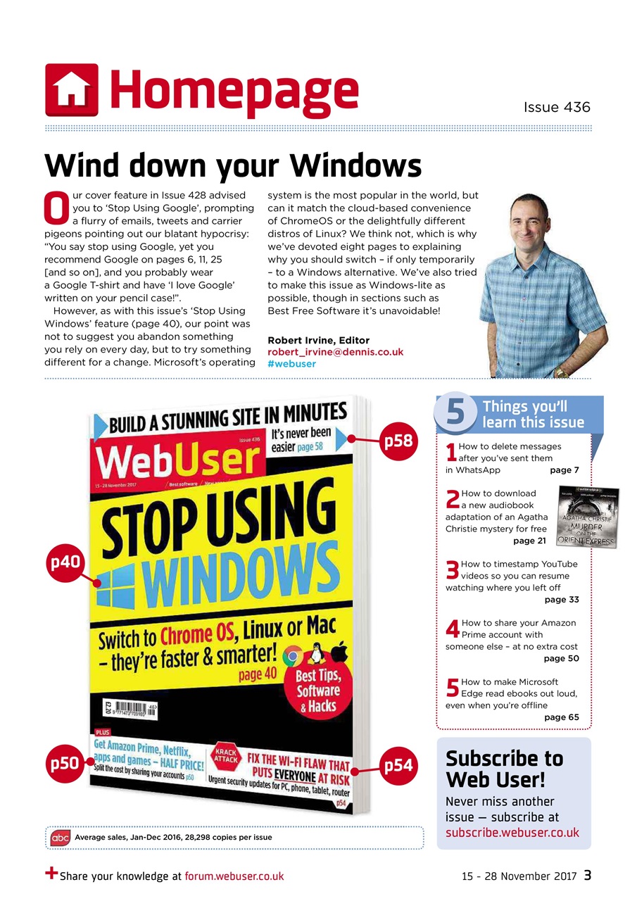 Webuser Preview Pages