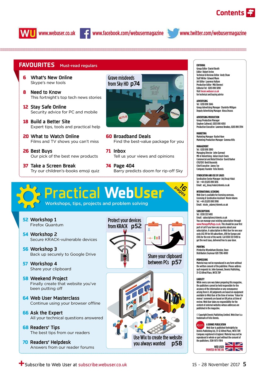 Webuser Preview Pages