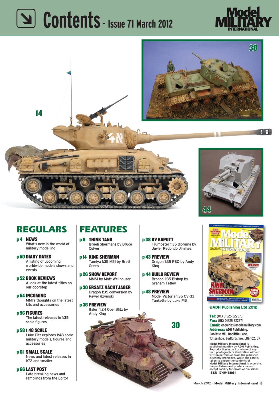 Model Military International Preview Pages