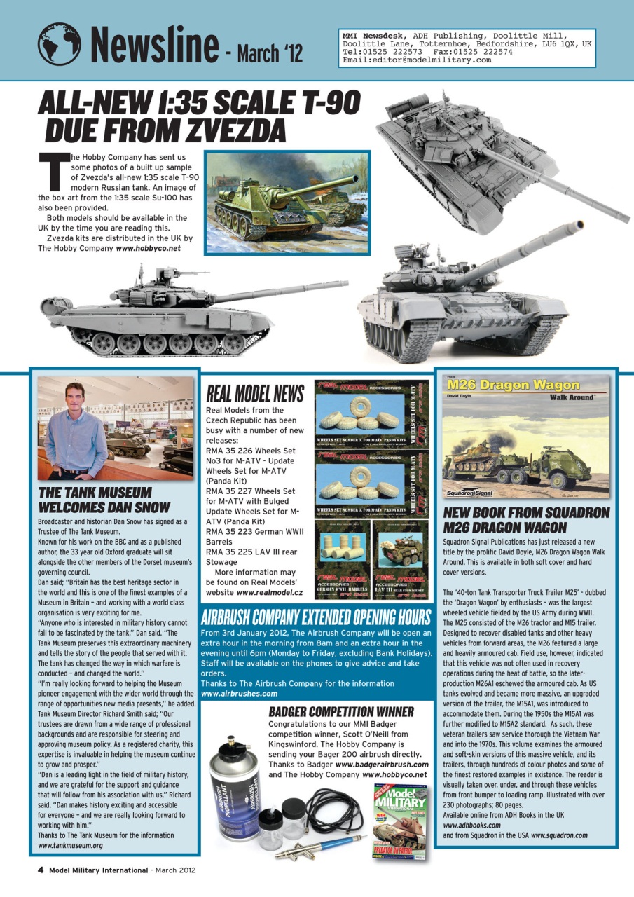 Model Military International Preview Pages